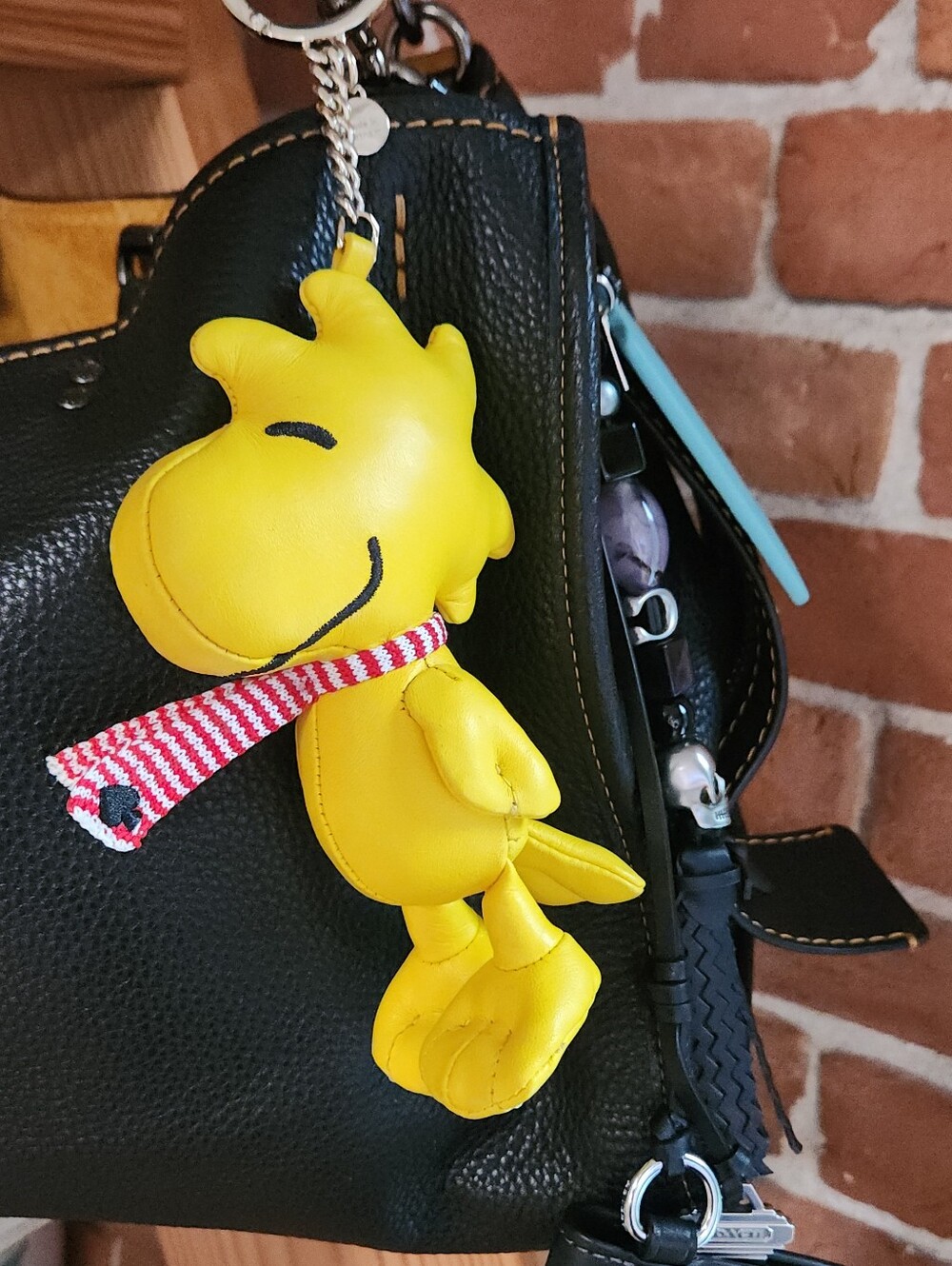 kate spade New York X Peanuts 3D Woodstock Bag Charm